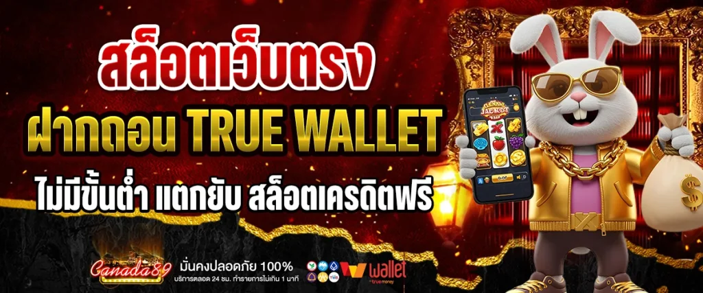 สล็อตเว็บตรงฝากถอน true wallet ไม่มีขั้นต่ำ
